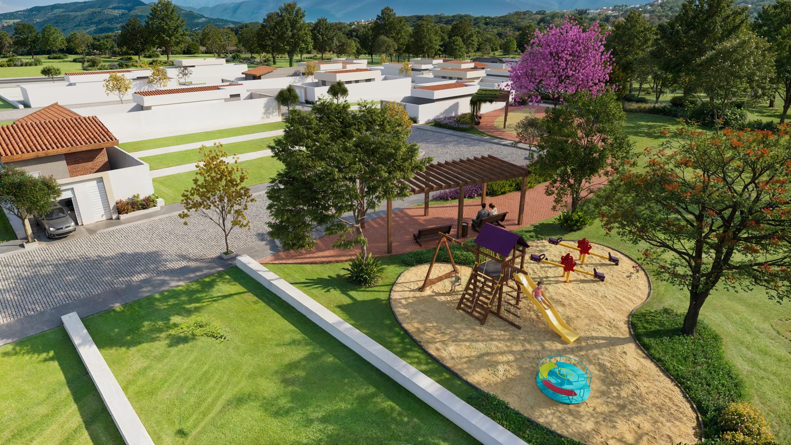 Praça e Playground