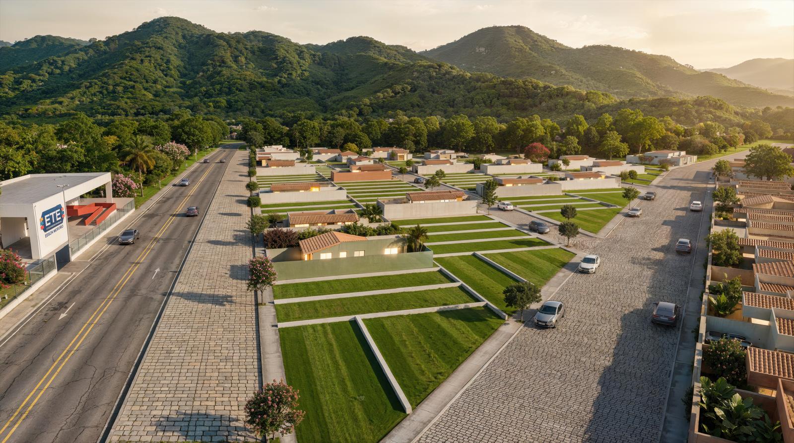 Vista Aérea · Entrada do Campus